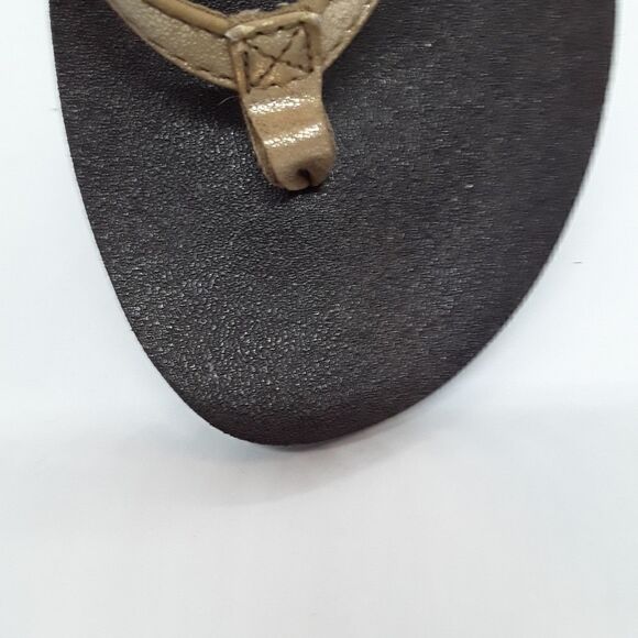 Sanuk Women's Yoga Sandals Size 9 Champagne Color - Picture 6 of 7